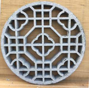 徽派古建圆形水泥花窗 中式仿古古建镂空花格窗 a155 72*72