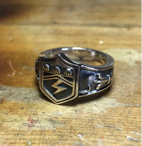 【798珠宝工厂】925银初代家庭教师彭格列戒指雷戒