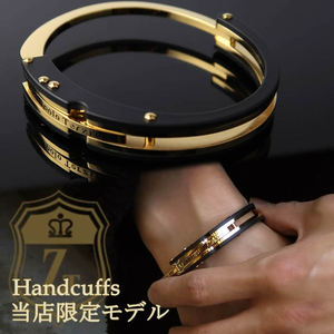 日本原装zanipolo terzini手铐式手镯男士开口手环送男友七夕礼物