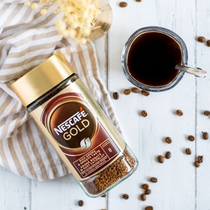 瑞士原装进口 雀巢nescafe金牌巴西醇香无砂糖速溶美式黑咖啡罐装