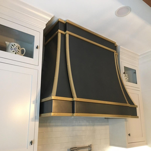 敏宇五金旗舰店天猫专业定做抽烟机风管罩不锈钢围板加长装饰罩围板