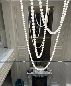 服装店珍珠项链吊灯丹麦设计师款吧台咖啡厅展厅样板间橱窗客厅灯