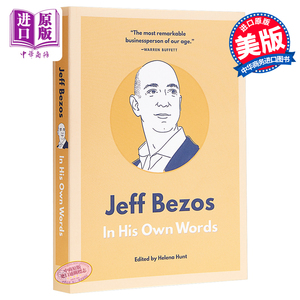 现货 杰夫·贝索斯——用他自己的话来说 英文原版 Jeff Bezos: In His Own Words【中商原版】