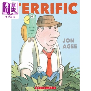 现货 Jon Agee:Terrific 好极了 英文原版 进口图书 儿童绘本 故事图画书 精品绘本 学乐童书 儿童读物 亲子共读【中商原版】