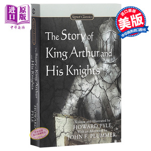 现货 【中商原版】[英文原版]The Story of King Arthur and His Knights 亚瑟王