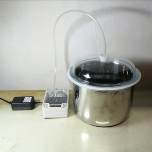 不锈钢真空罐电动抽真空密封罐配透明玻璃盖 干燥器除泡桶消泡器