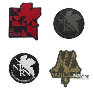 【可订】eva 新世纪福音战士 wille nerv 熨烫贴 徽章 魔术贴