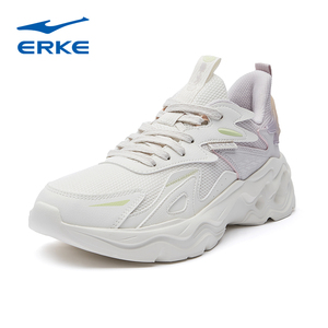 erke鸿星尔克秋季新款情侣款休闲老爹鞋潮流百搭小翅膀运动鞋女鞋