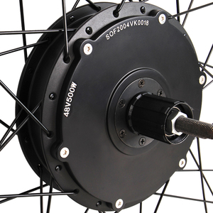 自行车改装电车电机后驱动电机后置轮电动自行车