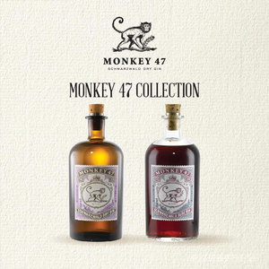 洋酒 猴王47金酒系列 黑醋 monkey47 gin 送汤力水 正品行货 包邮
