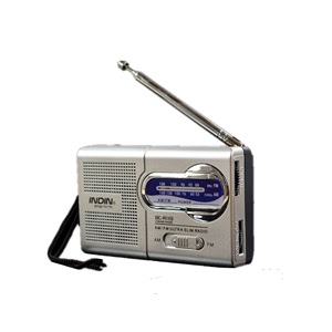 调频迷你袖珍便携式老年人收音机用复古FM广播机随身听播放器电池