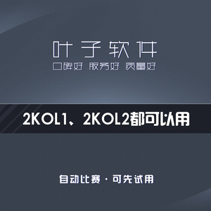 叶子NBA2KOL2辅助 2KOL2 截卡器 2KOL1辅助 脚本 活跃 合同费