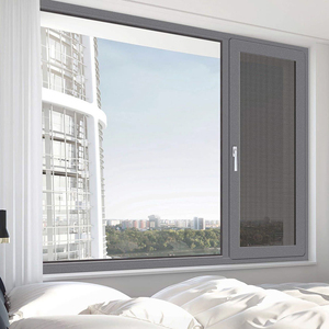 科浦门窗成都封阳台85/100/120/135断桥平开窗无缝焊接隐框铝合金