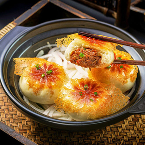 生煎牛肉包