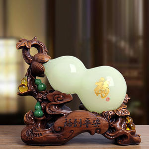福到平安招财葫芦玄关酒柜客厅家居装饰品摆件乔迁开业礼品工艺品