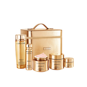 现货lancome兰蔻菁纯三件套补水保湿化妆品套盒五件套护肤品套装