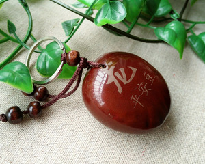 平安豆钥匙扣情侣