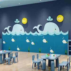 海洋主题墙贴