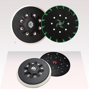 适用费斯托进口6寸干磨盘砂纸粘盘打磨硬盘吸盘软垫托盘磨垫砂盘