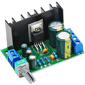 HiFi发烧级单声道音箱音响功放板30W音频功率放大器模块DC12V成品