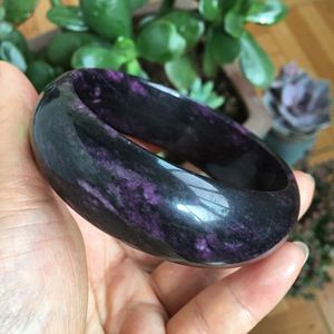 南非舒俱来手链天然皇家紫 苏纪石黑舒俱来手镯手排