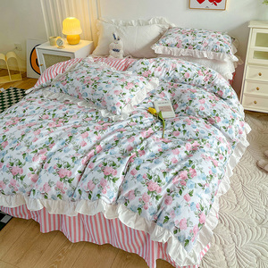 碎花被罩床单