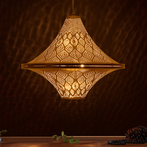 泰式酒店民宿铁艺吊灯设计师风格个性创意主题餐厅镂空雕花灯具