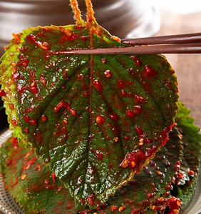 玉顺食品延边朝鲜族特色美食新苏子叶250g下饭菜韩国泡菜新鲜腌制