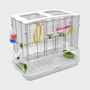 哈根鸟笼鹦鹉笼亚克力防撒干净进口