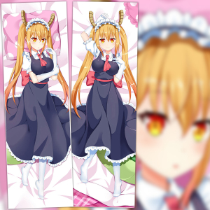 小林家的龙女仆 妹抖龙 托尔 双层 动漫等身抱枕 靠枕 2wt抱枕套