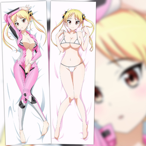 爆音少女铃乃木凛等身抱枕二次元动漫周边学生生日礼物御姐长靠枕