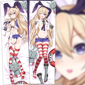 舰队collection 岛风等身抱枕方枕宿长靠枕动漫周边礼物来图定制