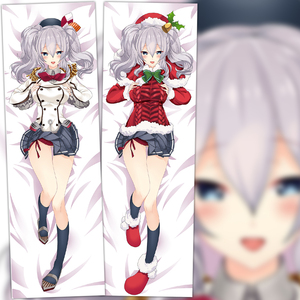 岛风等身抱枕周边天津风时雨榛名俾斯麦金刚鹿岛抱枕舰娘0人付款84