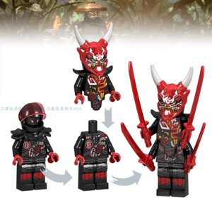 乐高幻影忍者e先生复仇面具