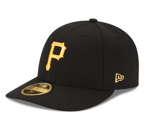 小磊/MLB PIRATES 匹兹堡海盗队经典款Low Profile微弯全封棒球帽