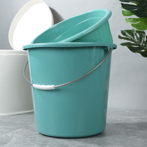 超大塑料水桶手提学生宿舍用桶和盆一套加厚圆桶水桶家用储水用