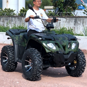 双人卡丁车二四驱沙滩车全地形轴传动汽油山地车成人四轮越野摩托