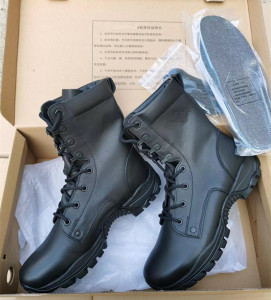 正品际华3514新式空降伞兵作战靴真皮高帮男户外春秋单作训战术靴