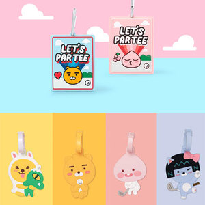 韩国 kakao friends 小狮子ryan高尔夫球包吊牌背包名牌