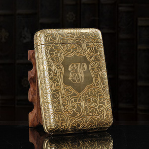 浴血黑帮烟盒三开控烟剃刀党伯明翰粗14支细烟短20网红纯铜银创意