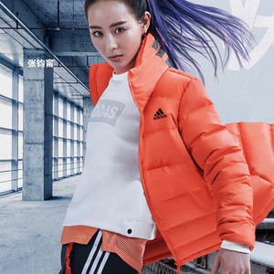 阿迪达斯女冬季运动羽绒服外套张钧甯同款上衣fh6636ec7477eh3980