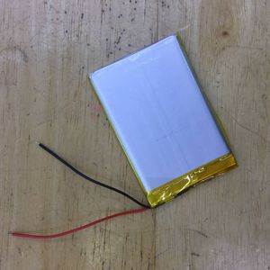 3.7V 聚合物锂电池 603759 带保护板 1500mAh PSP 导航 比克电芯