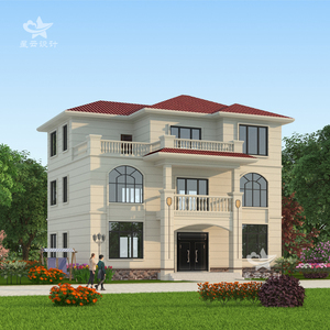 二层半别墅设计图纸欧式