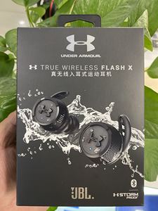 JBL UA Flash X小黑盒2代入耳式真无线运动蓝牙耳机防水防汗