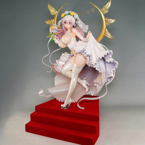 超级索尼子10周年 婚纱索尼子 绅士版 手办模型 盒装摆件玩具