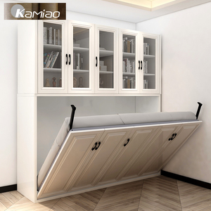 隐形床侧翻板式床多功能壁床双人床柜一体折叠床定制小户型墙床