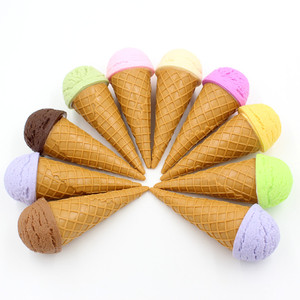 仿真脆皮冰淇淋模型假雪糕甜筒奶油冰激凌蛋筒饮甜品道具橱窗展示