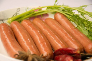 舌尖上的美味武冈卤菜老安记建源卤火腿肠4根一包真空包装