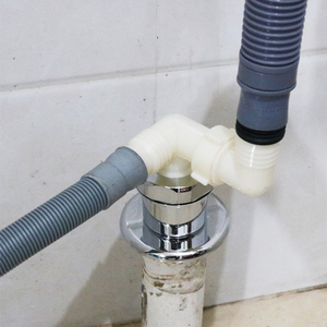 潜水艇洗衣机排水管接头下水道防臭盖地漏二合一防漏水三头通两用