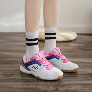打羽毛球鞋女款夏季新款轻便女童训练鞋专业运动鞋男款乒乓球